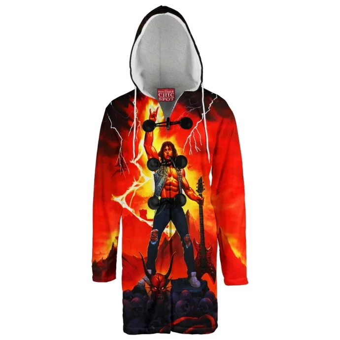 Stranger Things Eddie Hooded Cloak Coat