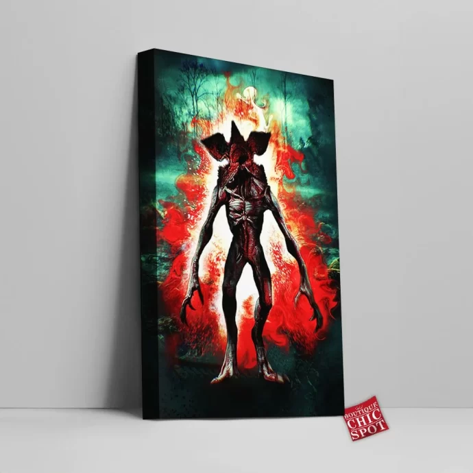 Stranger Things Demogorgon Canvas Wall Art