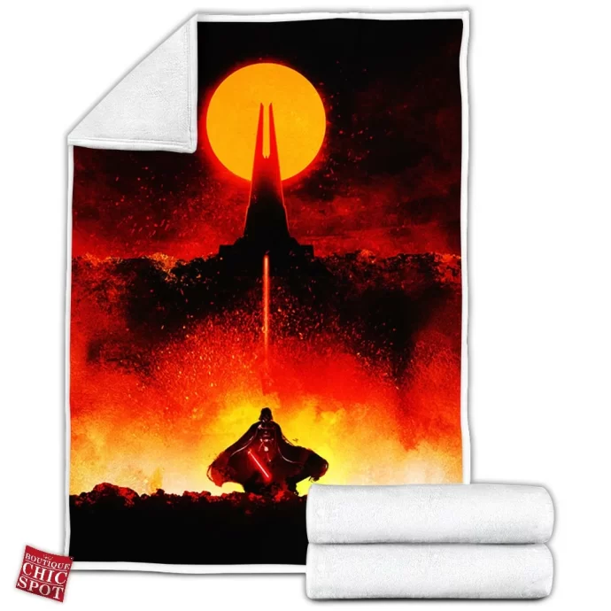 Darth Vader Fleece Blanket