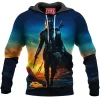Sci-Fi Hoodie, Star Wars Hoodie, The Mandalorian Hoodie