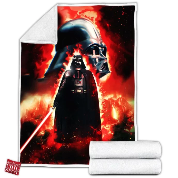 Darth Vader Fleece Blanket