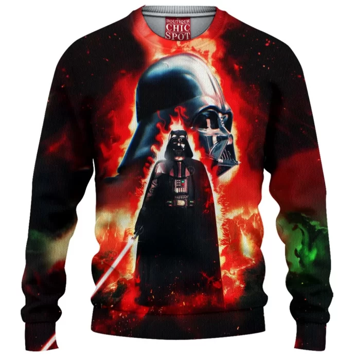 Darth Vader Knitted Sweater