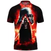 Darth Vader Polo Shirt, Sci-Fi Polo Shirt, Star Wars Polo Shirt