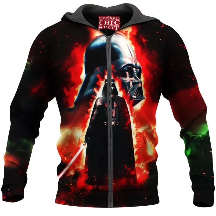 Darth Vader Zip Hoodie