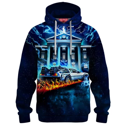 Back To The Future Hoodie, Sci-Fi Hoodie