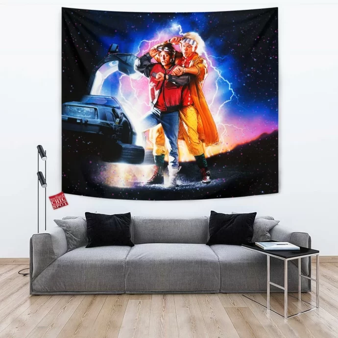 Back To The Future Tapestry