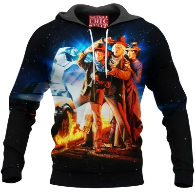Back To The Future Hoodie, Sci-Fi Hoodie