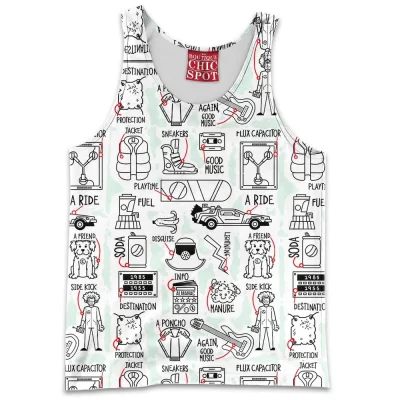 Back To The Future Tank-Top, Sci-Fi Tank-Top