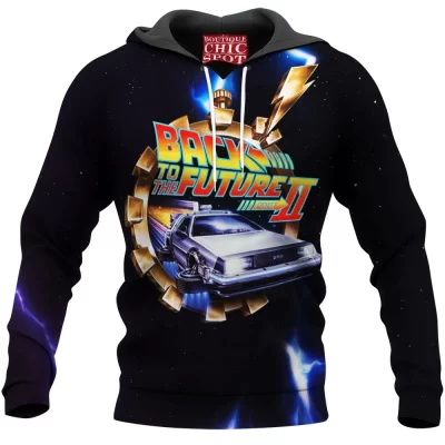 Back To The Future Hoodie, Sci-Fi Hoodie