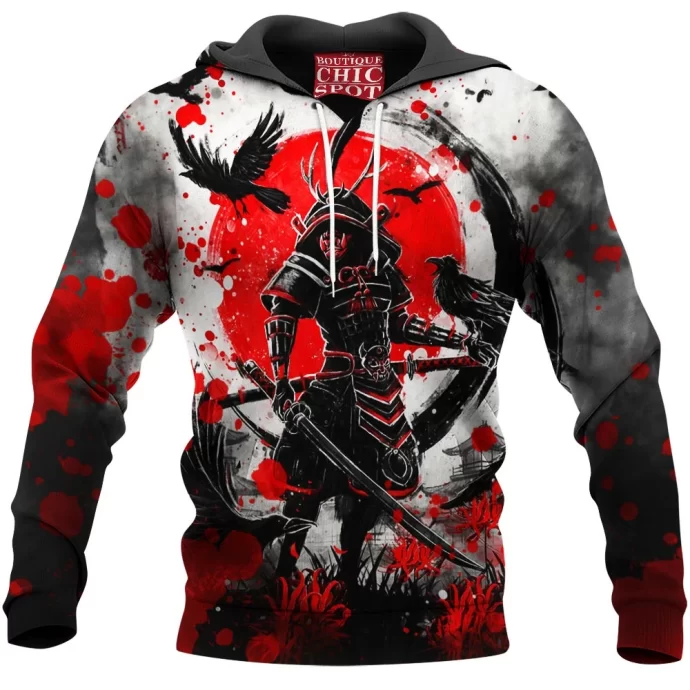 Raven Bushido Samurai Hoodie