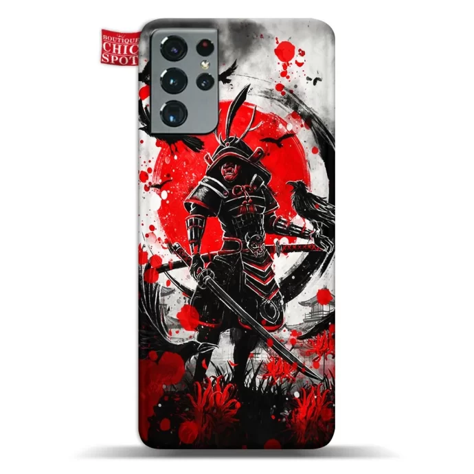 Raven Bushido Samurai Phone Case Samsung