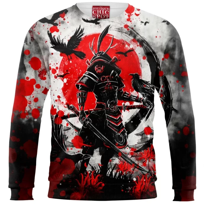 Raven Bushido Samurai Sweatshirt