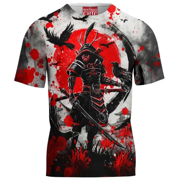 Raven Bushido Samurai T-Shirt