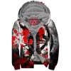 Samurai Zip-Fleece-Hoodie