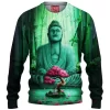 Lotus Buddha Knitted Sweater