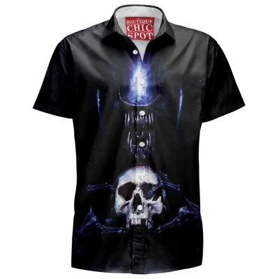 Alien Hawaiian-Shirt, Sci-Fi Hawaiian-Shirt