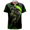 Alien Hawaiian-Shirt, Horror Hawaiian-Shirt, Sci-Fi Hawaiian-Shirt, Xenomorph Hawaiian-Shirt