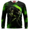 Horror Zip Sweatshirt, Alien Zip Sweatshirt, Xenomorph Zip Sweatshirt