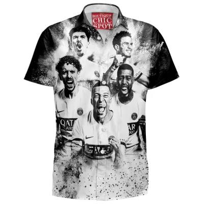 Kylian Mbappe Hawaiian-Shirt