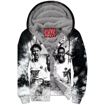 Kylian Mbappe Zip-Fleece-Hoodie