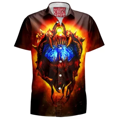 DOOM Hawaiian-Shirt, Game Hawaiian-Shirt