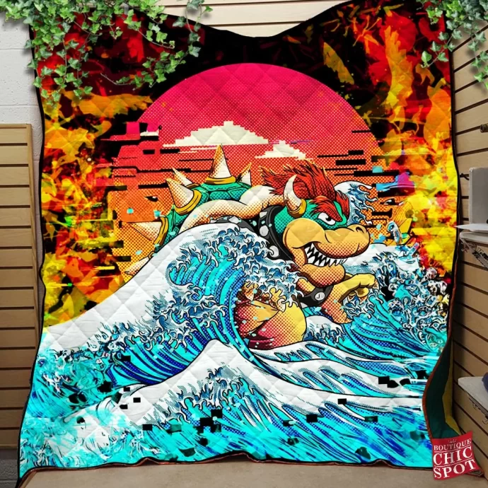 Bowser Quilt Blanket