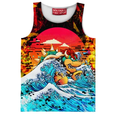 Bowser Tank-Top, Game Tank-Top, Mario Tank-Top
