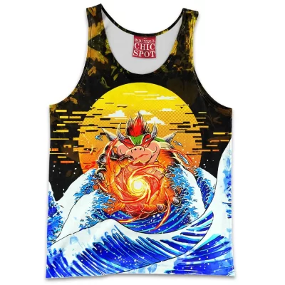 Bowser Tank-Top, Game Tank-Top, Mario Tank-Top