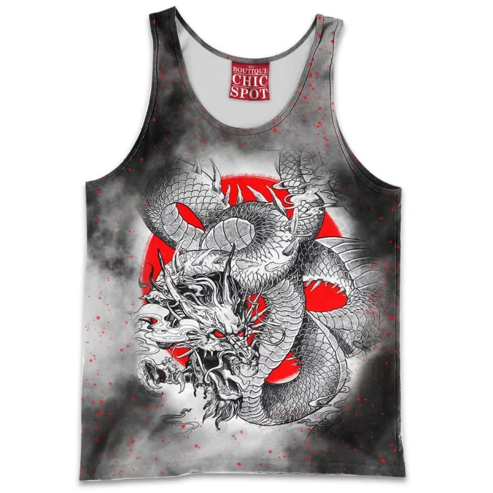 Japanese Dragon Tank Top