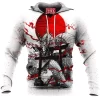 Fantasy Fleece-Hoodie, Japan Dragon Fleece-Hoodie