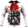 Fantasy Zip-Hoodie, Japan Dragon Zip-Hoodie