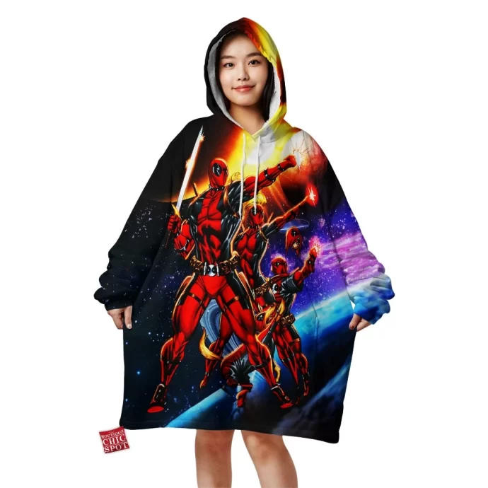 Deadpool Corps Blanket Hoodie