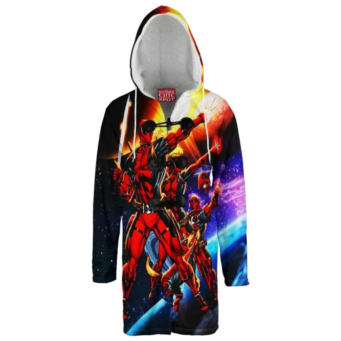 Deadpool Corps Hooded Cloak Coat