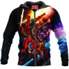 Comic Zip-Hoodie, Deadpool Zip-Hoodie