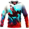 Comic Fleece-Hoodie, Miles Morales Fleece-Hoodie