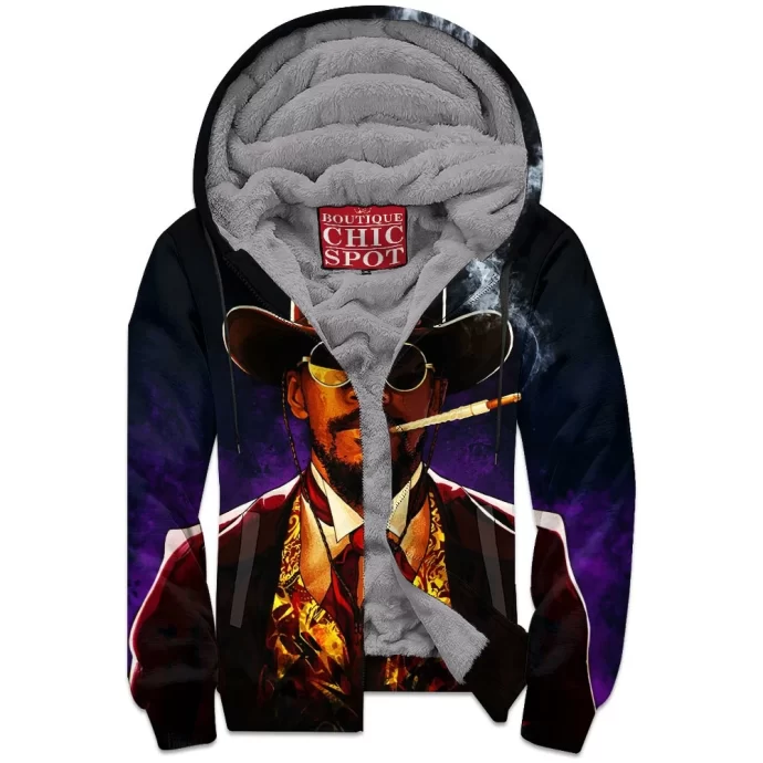 Django Unchained Zip Fleece Hoodie