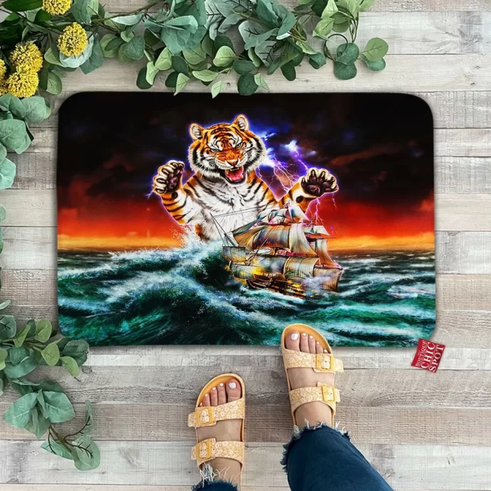 Monster Titan Tiger Doormat