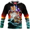 Tiger Fleece-Hoodie