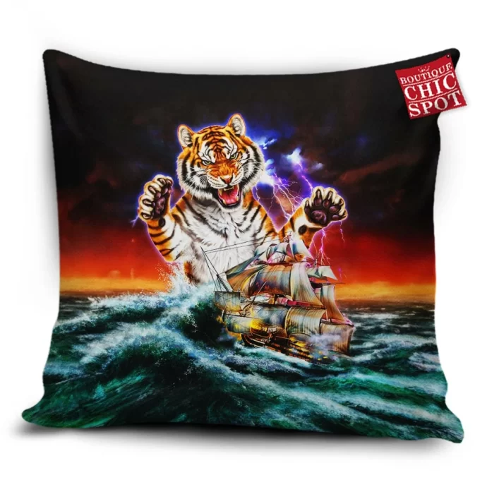 Monster Titan Tiger Pillow Cover