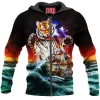 Tiger Zip-Hoodie