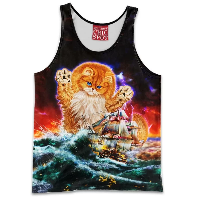 Monster Titan Cat Tank Top