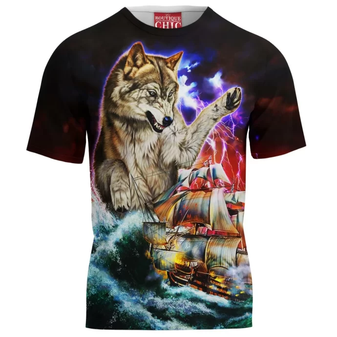 Monster Titan Wolf T-Shirt