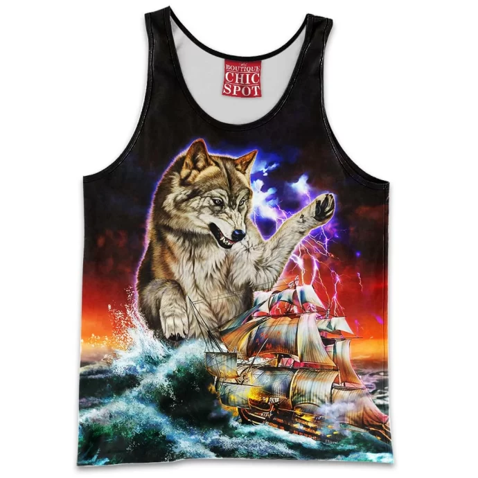 Monster Titan Wolf Tank Top