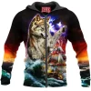 Wolf Zip-Hoodie