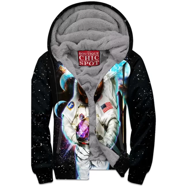 T DUONG Boutique 10901 Zip Fleece Hoodie