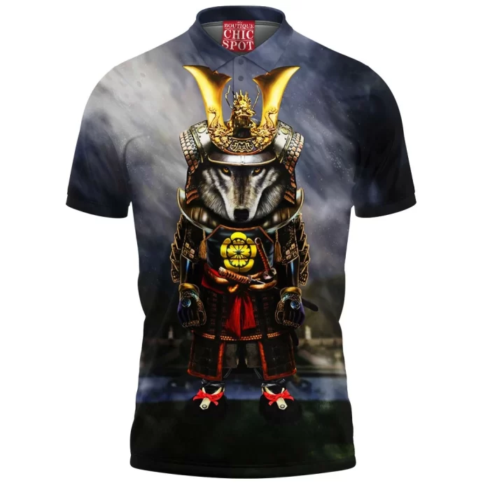 Timber Wolf Samurai Polo Shirt