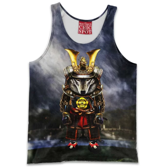 Timber Wolf Samurai Tank Top