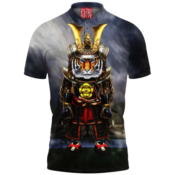 Samurai Tiger Polo Shirt