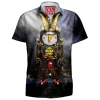Samurai Hawaiian-Shirt, Bald Eagle Hawaiian-Shirt