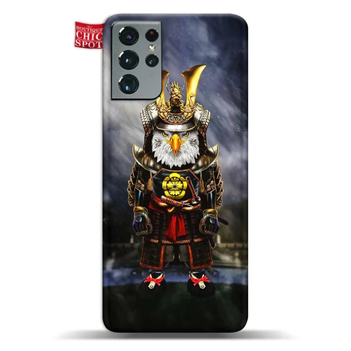 Samurai Bald Eagle Phone Case Samsung